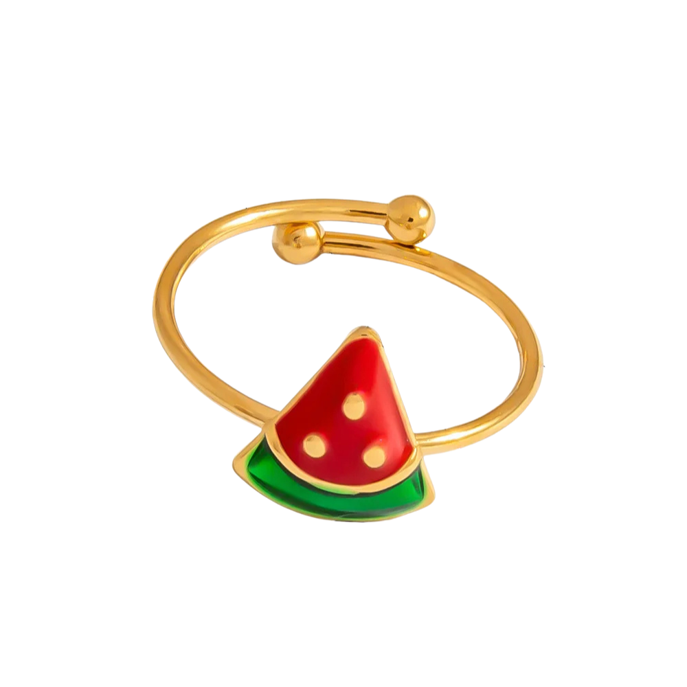 Bague Pastèque Femme