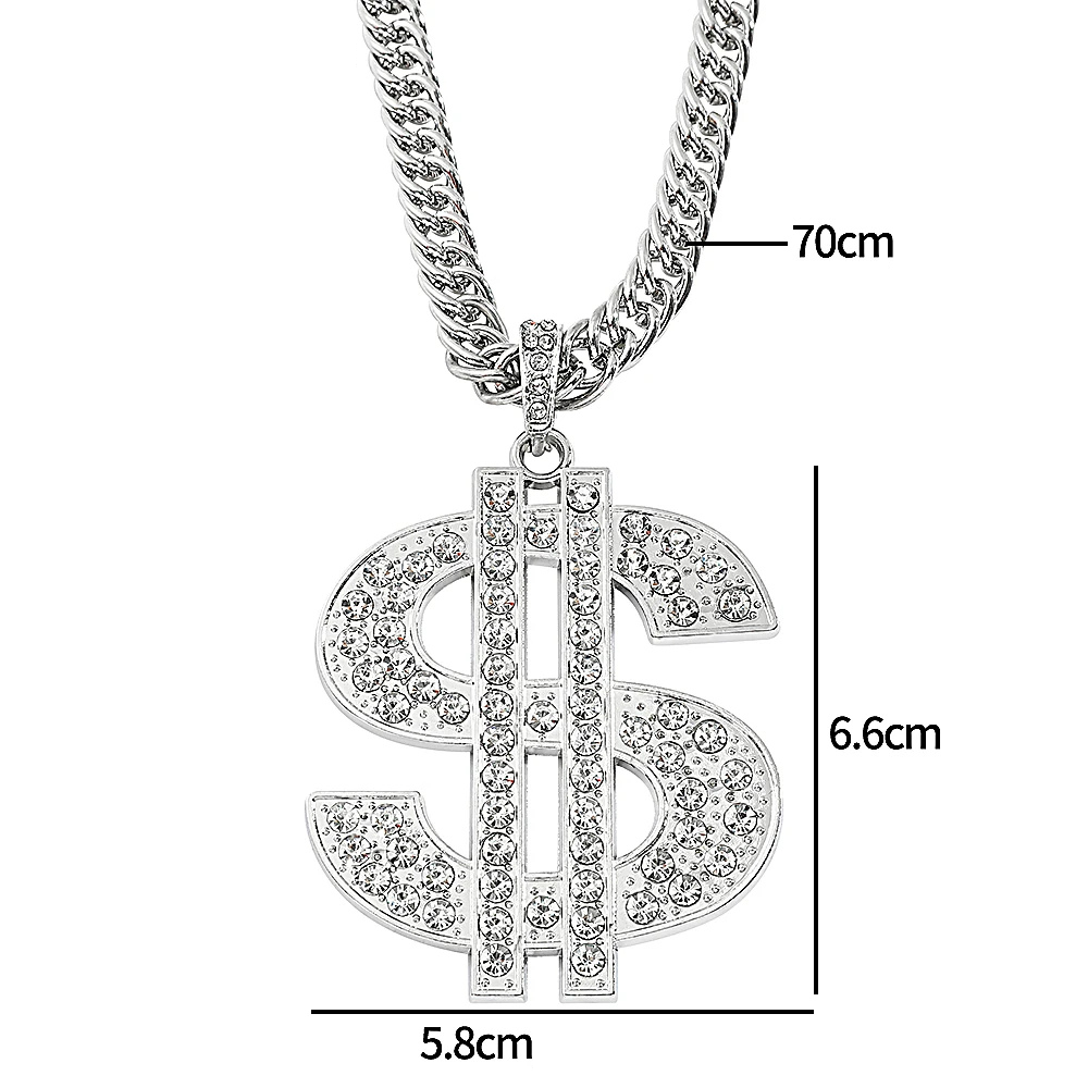 Collier Dollar acier