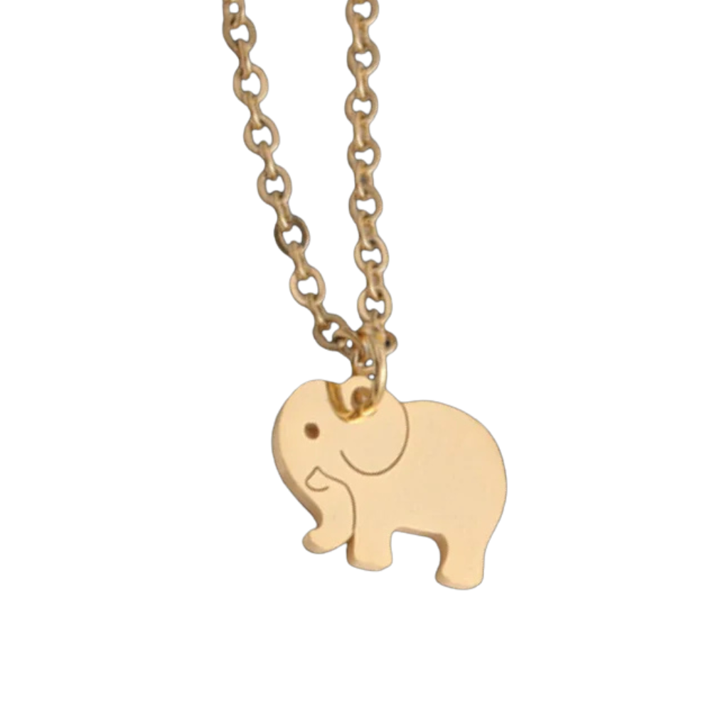 Collier Éléphant Simple