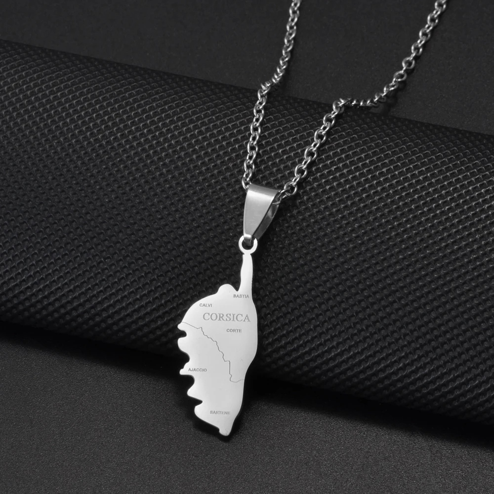 Collier Corse argenté