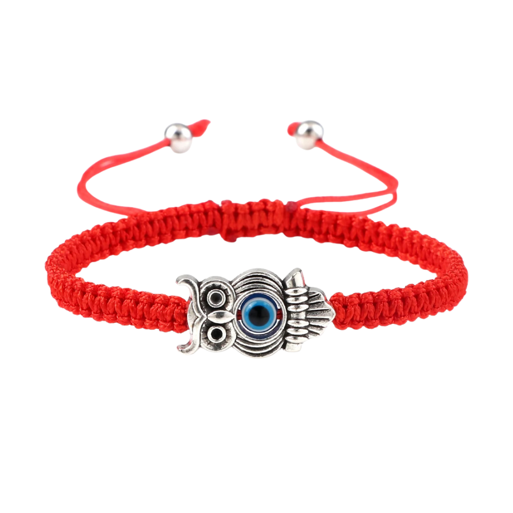 Bracelet Chouette rouge