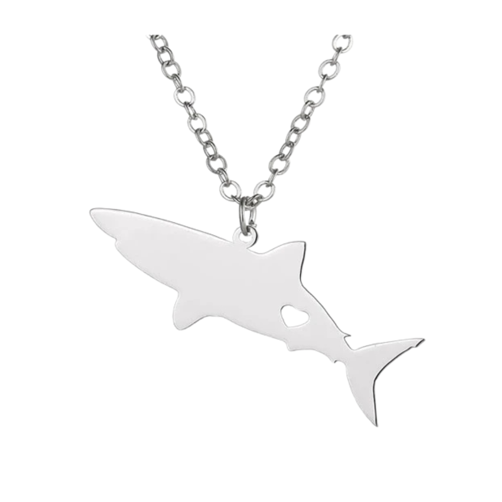 Collier Requin Cœur