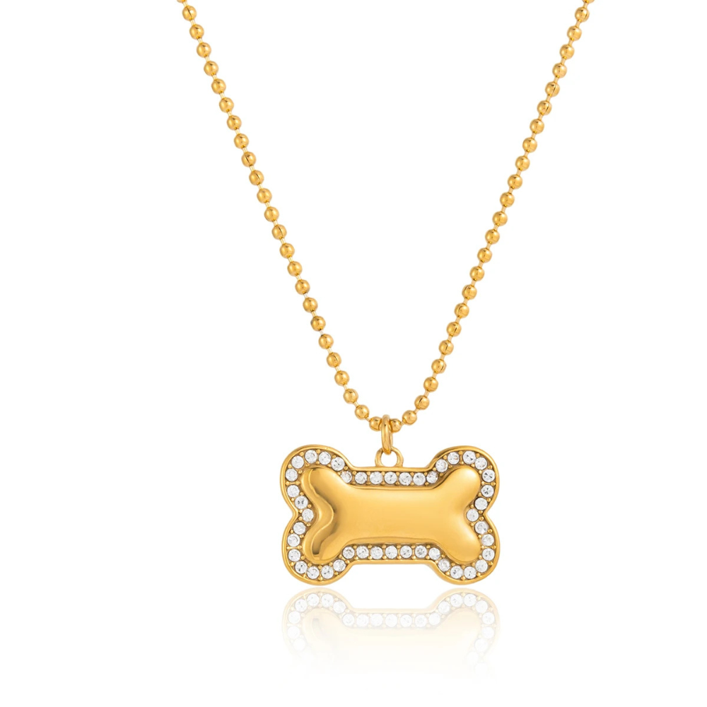 Collier Os de Chien Femme