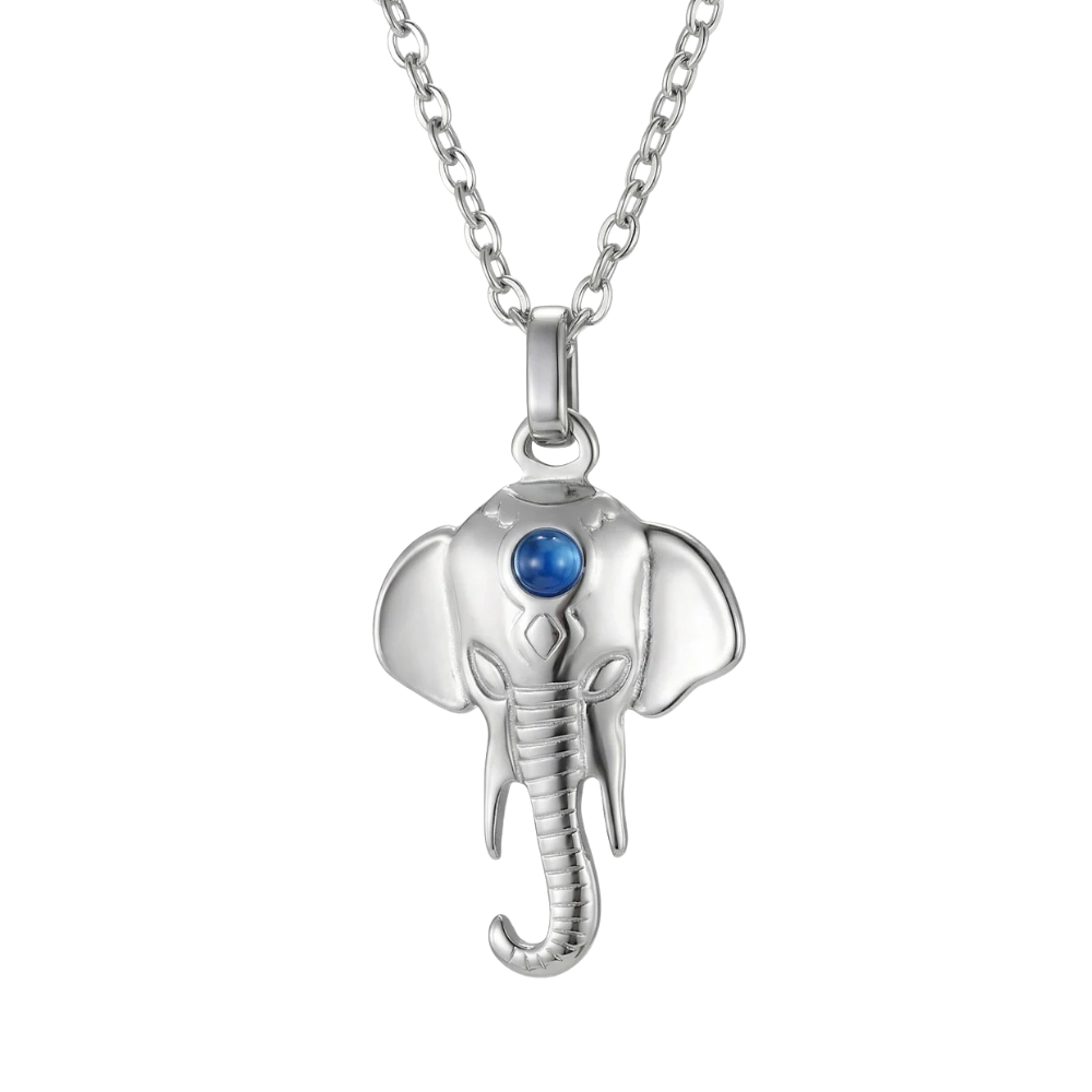 Collier Pendentif Éléphant Homme