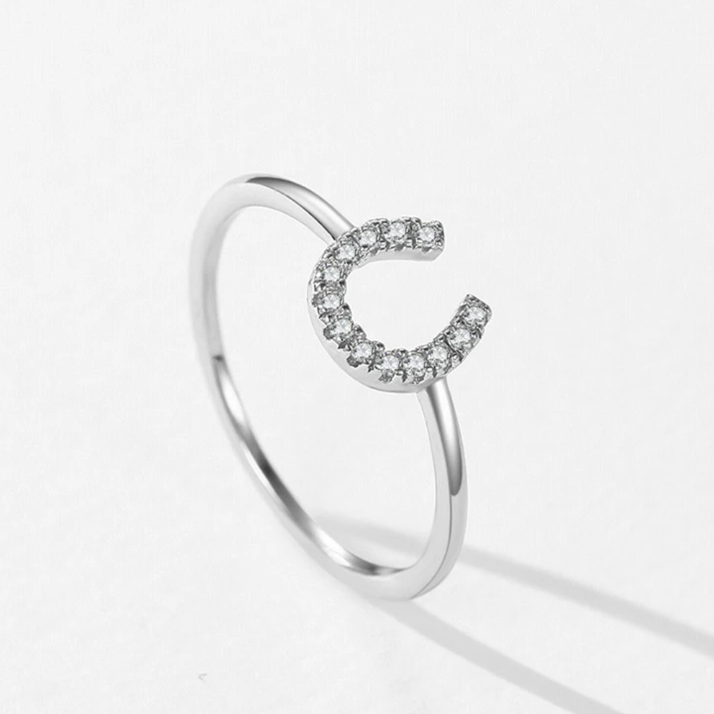 Bague Fer à Cheval Argent anneau