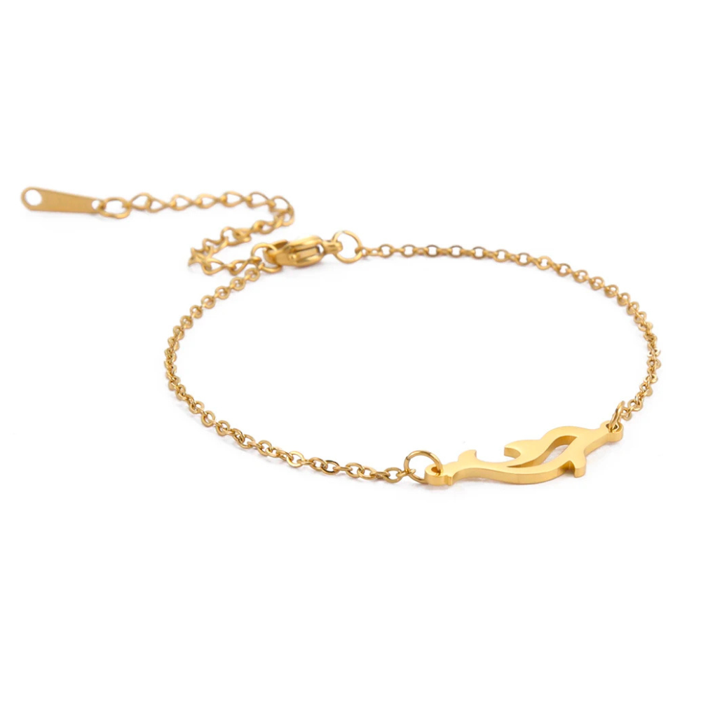 Bracelet Dauphin Femme or