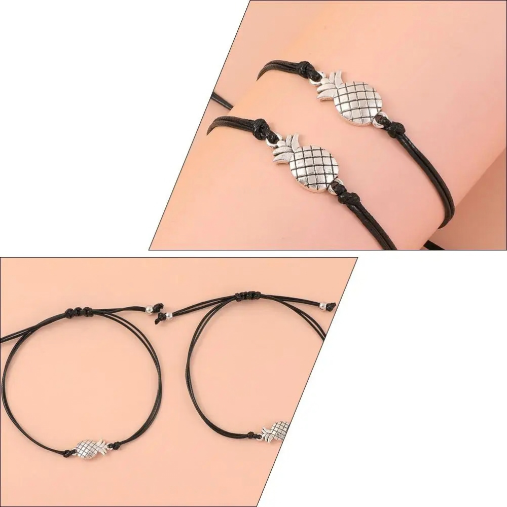 Bracelet Ananas Tissu femme