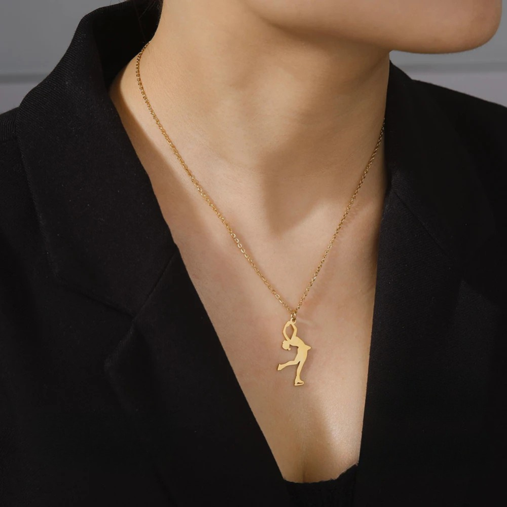 Collier Patineuse femme