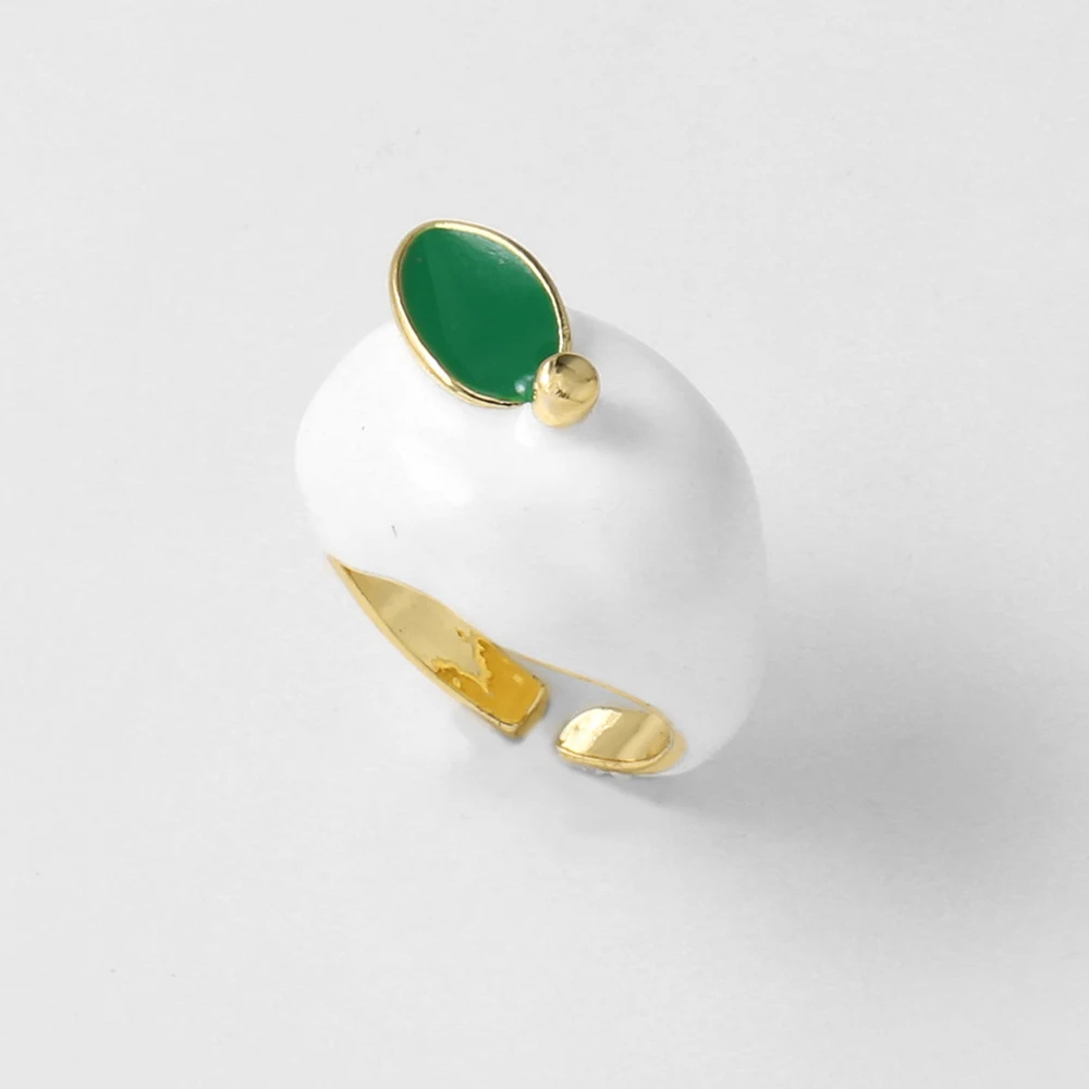 Bague Pomme blanche
