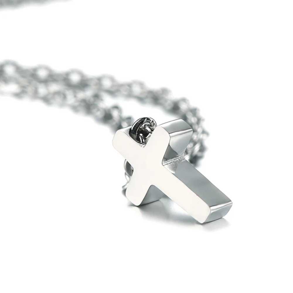 Collier Petite Croix Minimaliste argent