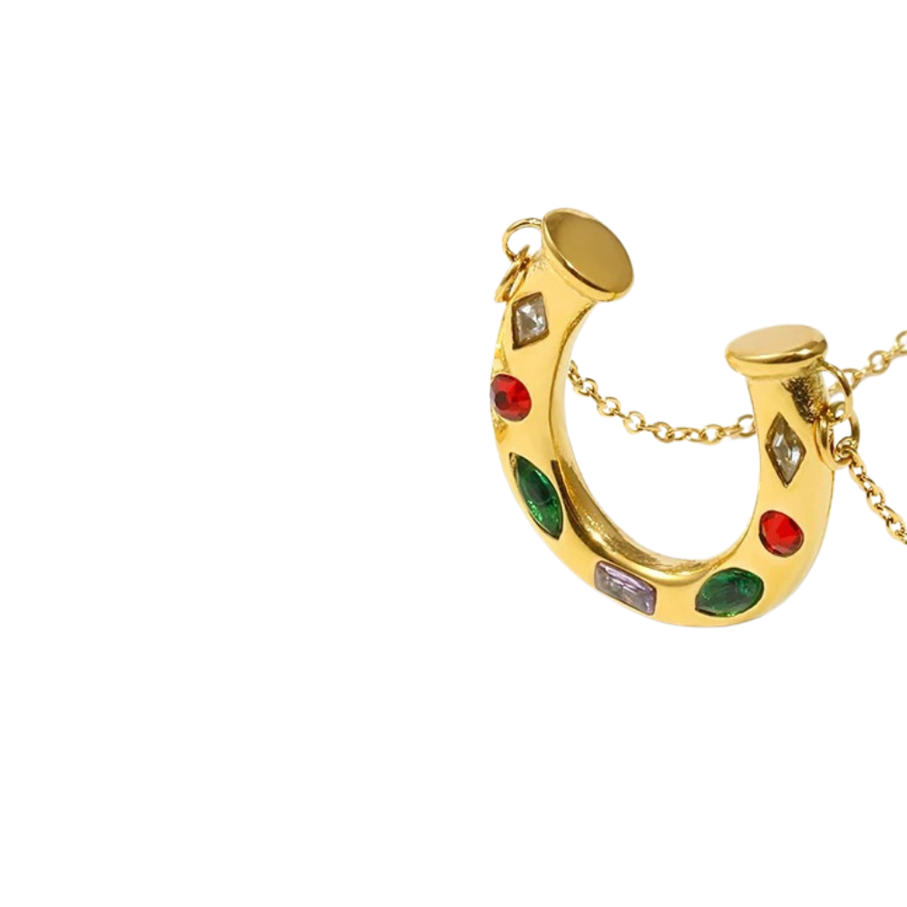 Collier Fer à Cheval doré