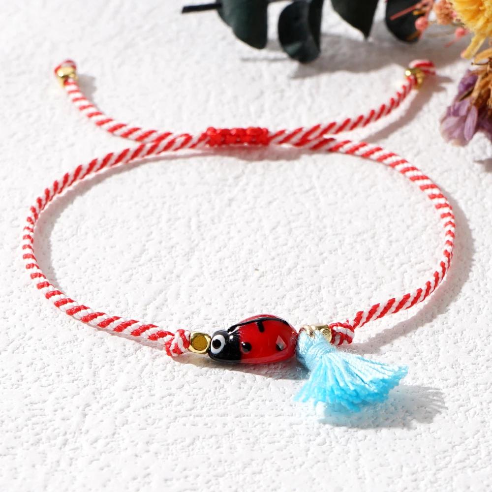 Bracelet Coccinelle Corde femme