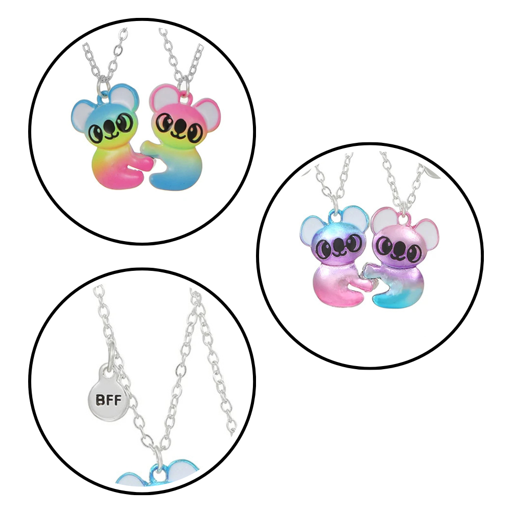 Collier BFF Panda couleurs