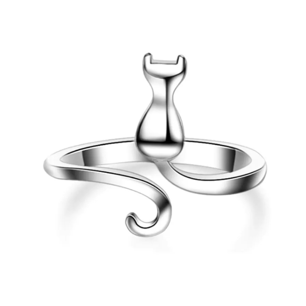 Bague Chat Réglable