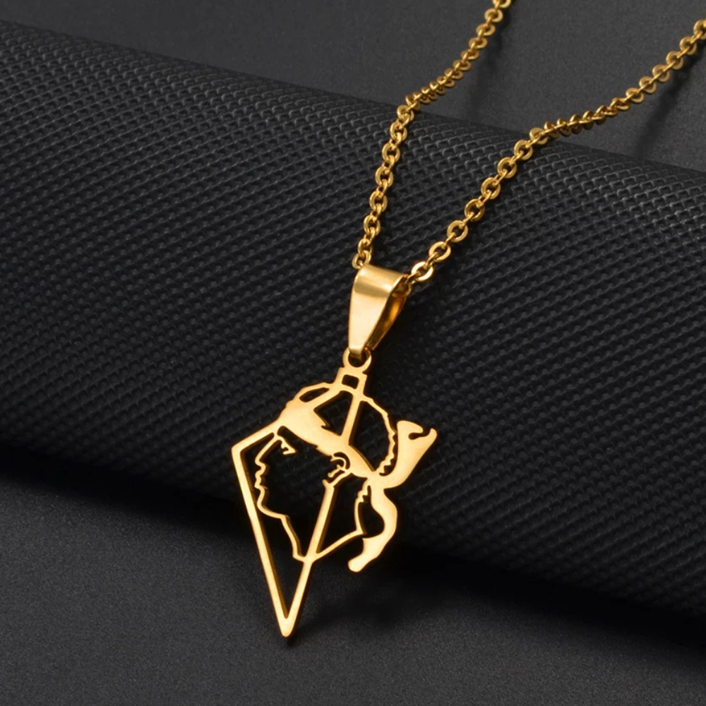 Collier Tête Corse or