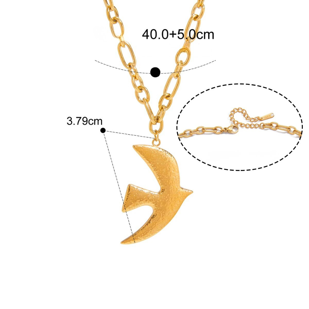 Collier Oiseau Design femme