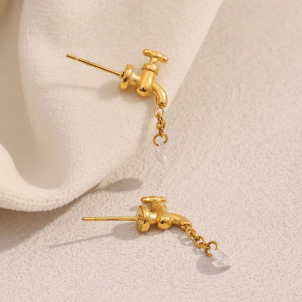 Boucles d'Oreilles Robinets femme