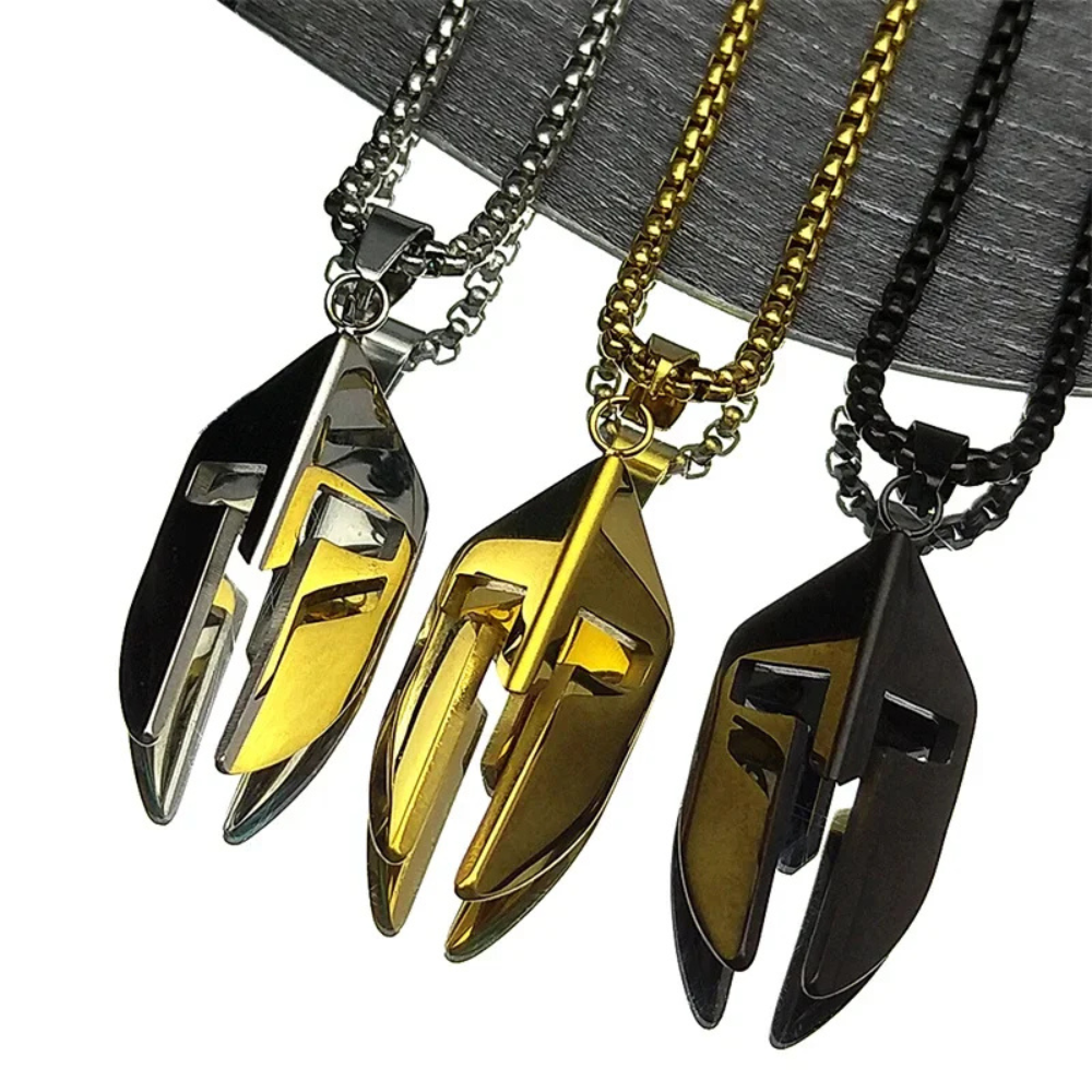 Collier Spartan Warrior homme