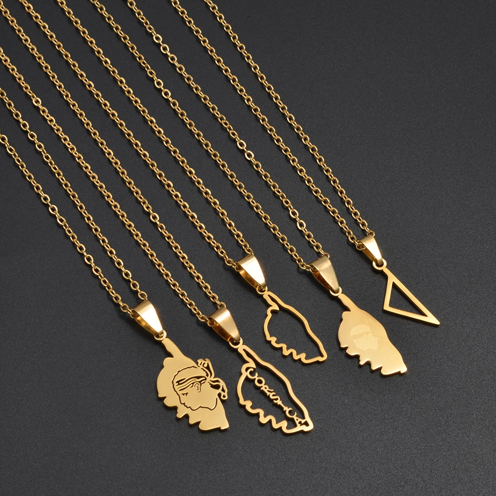Collier Corse Homme or