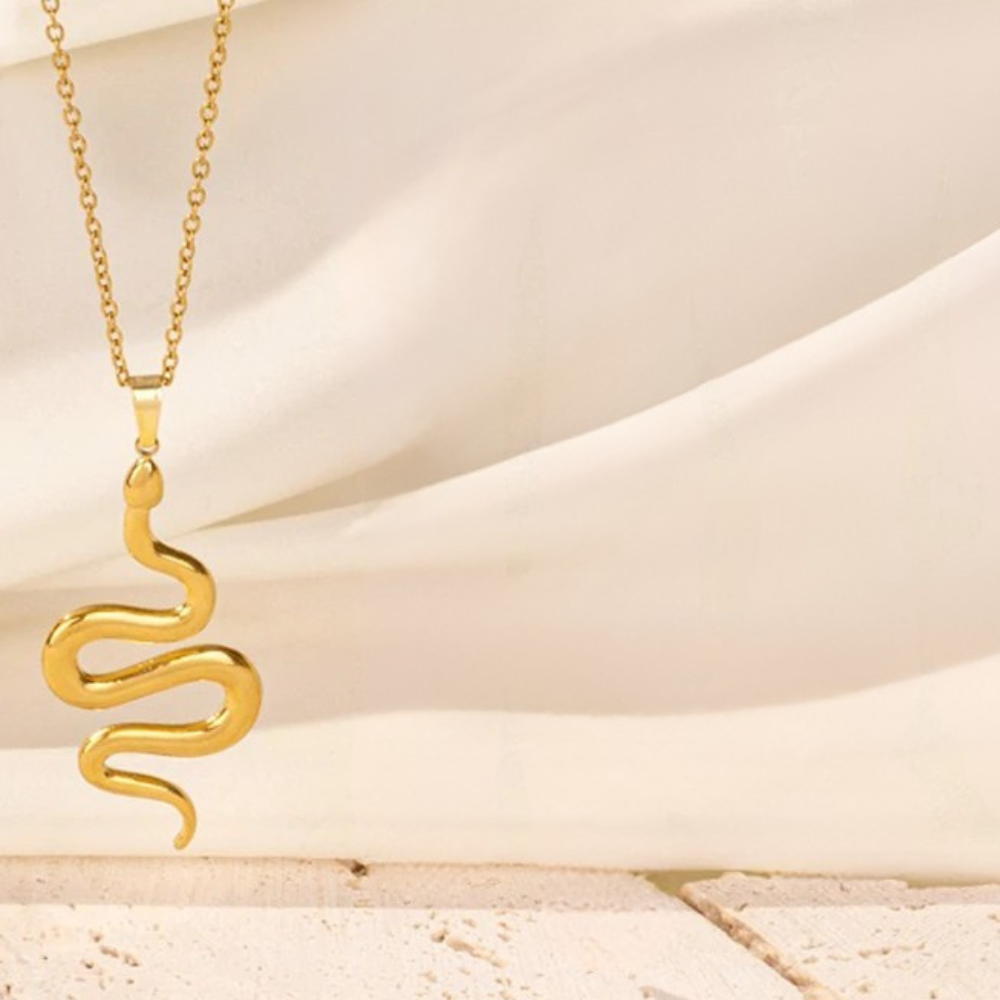 Collier Serpent Minimaliste femme