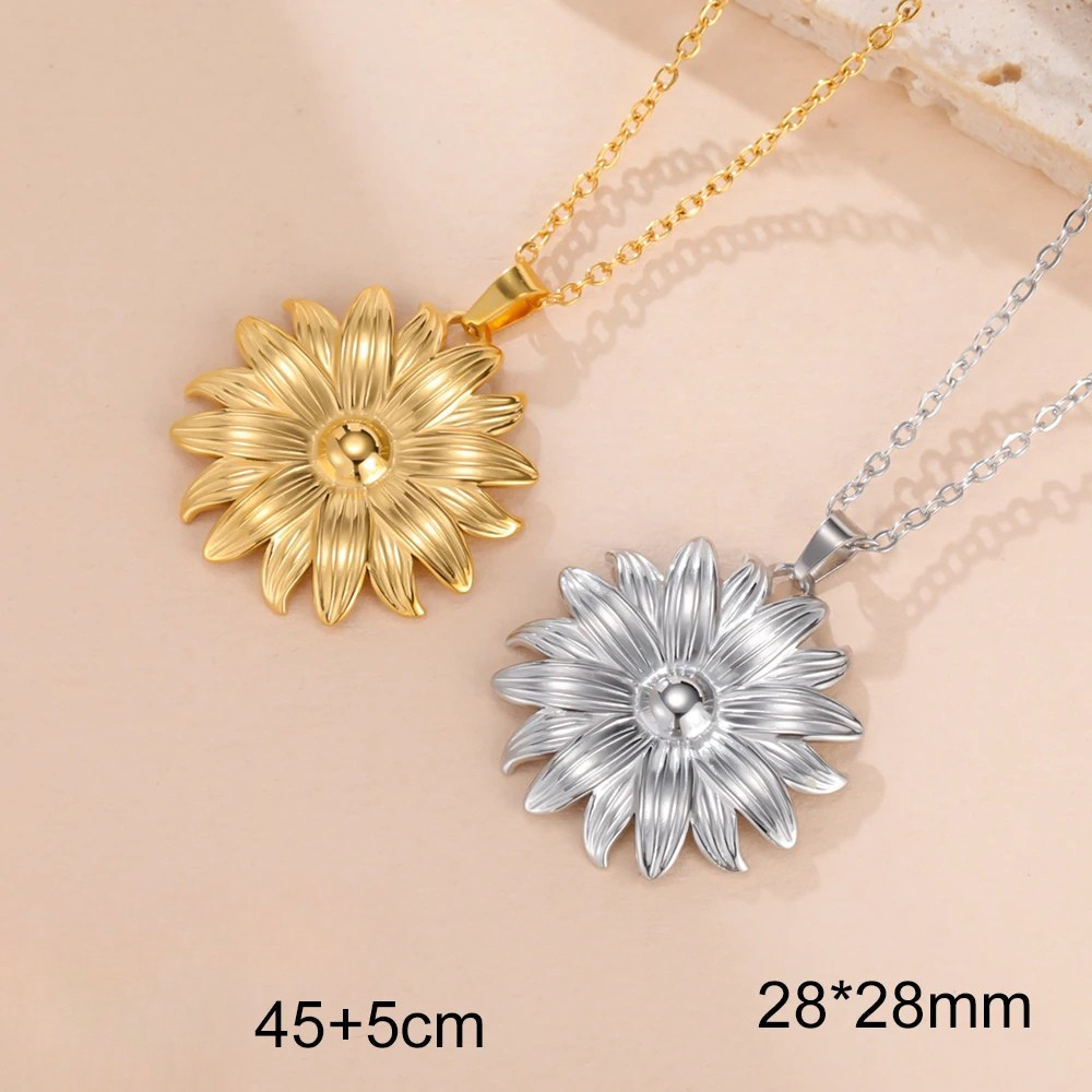 Collier Grande Marguerite femme