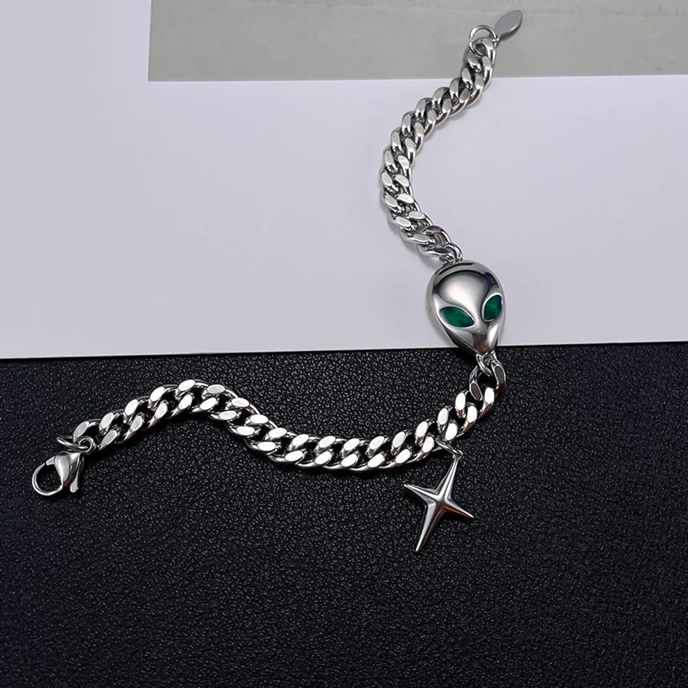 Bracelet Alien Homme acier