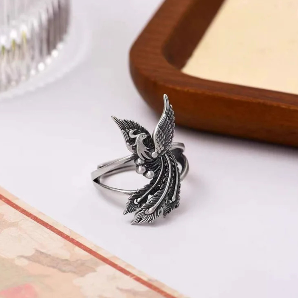 Bague Phœnix Vintage ajustable