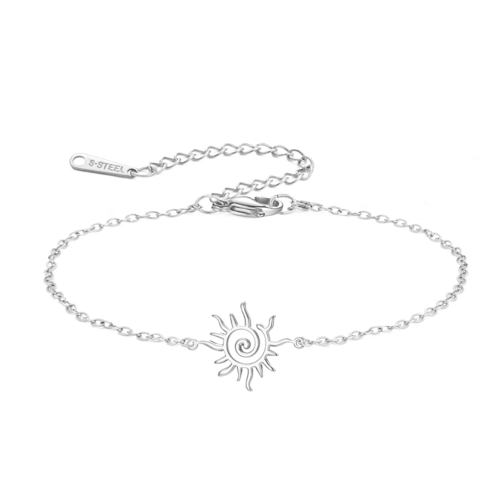 Bracelet Soleil de Vie argent