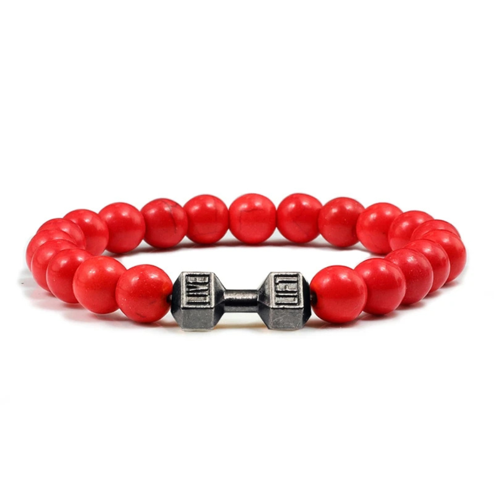 Bracelet Perles rouge
