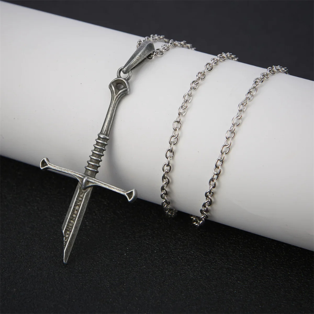Collier pendentif Épée Brisée
