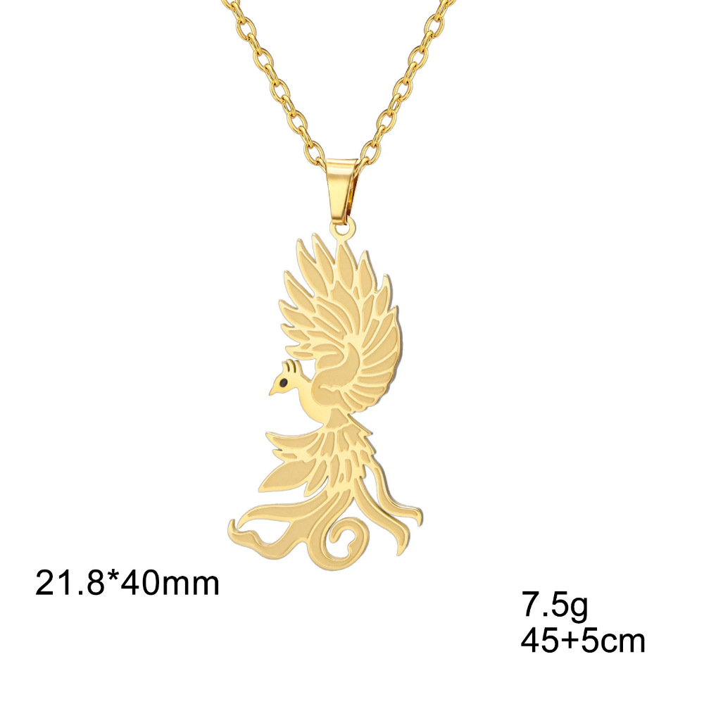 Collier Phoenix Volant aile