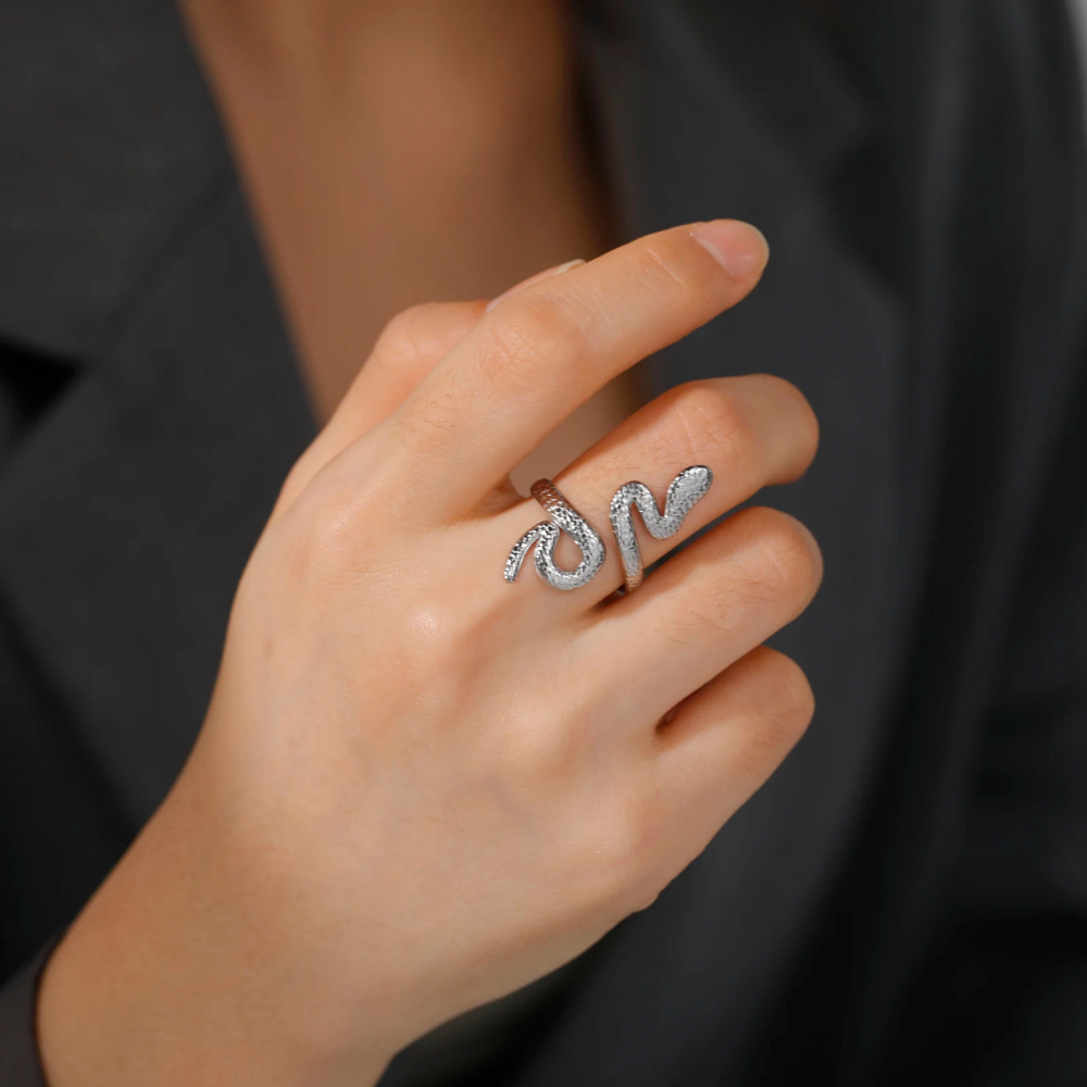 Bague Serpent Design femme
