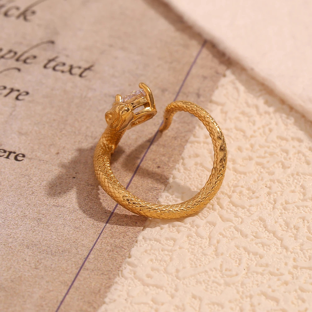 Bague Serpent Diamant pas cher