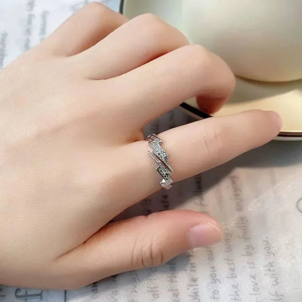 Bague Éclair zircon