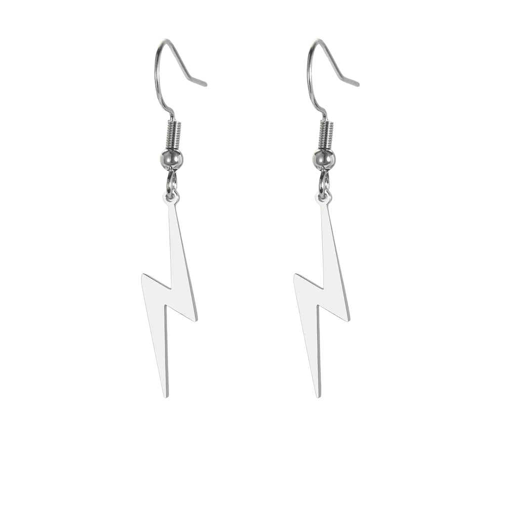 Boucles d'Oreilles Éclair