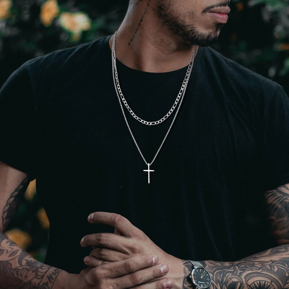 Collier Croix Homme 