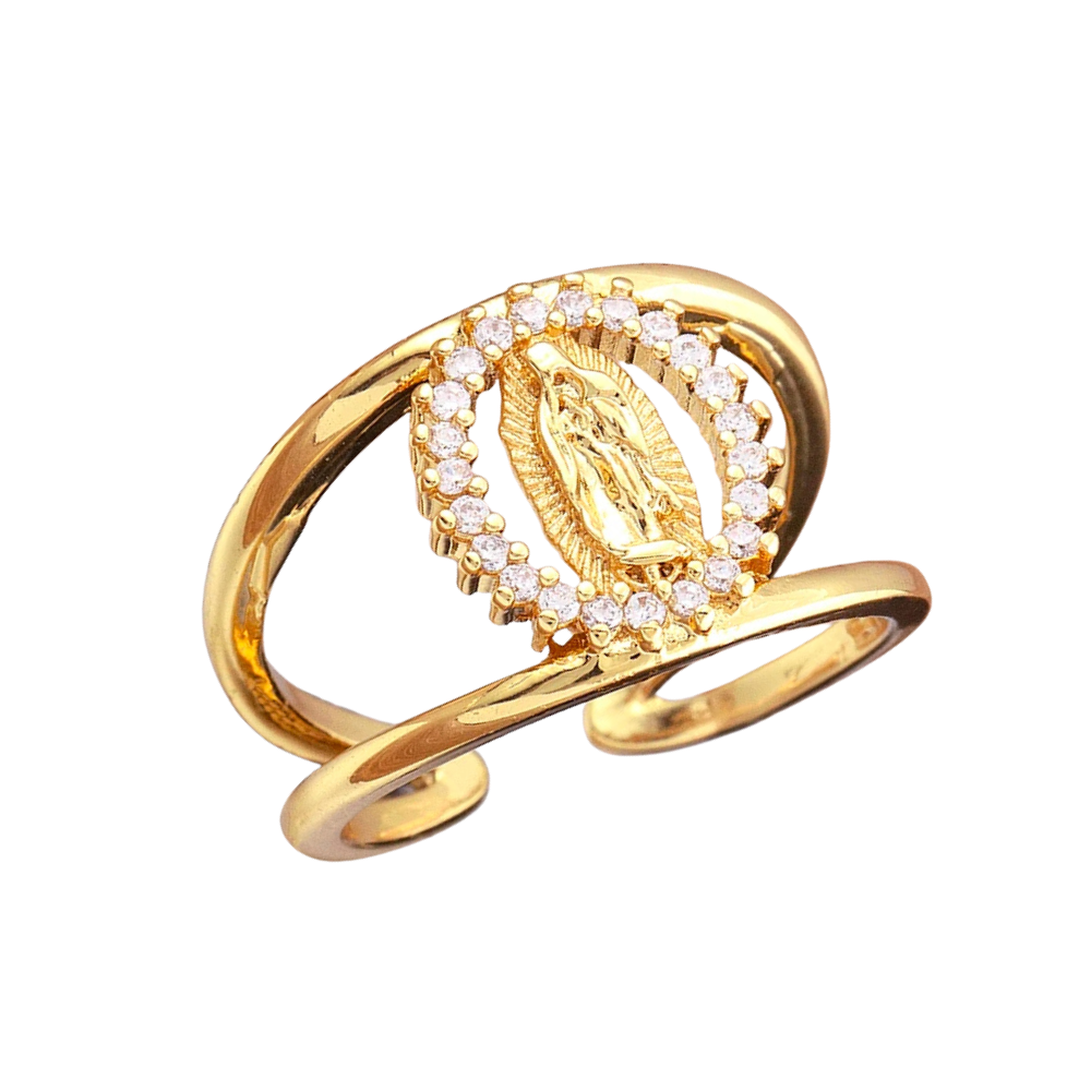 Bague Vierge Marie Diamant