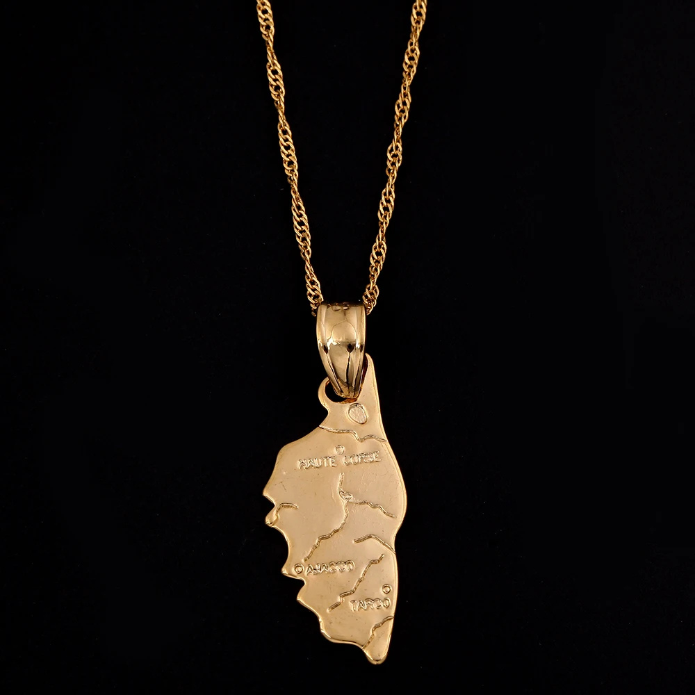 Collier Corse Doré femme