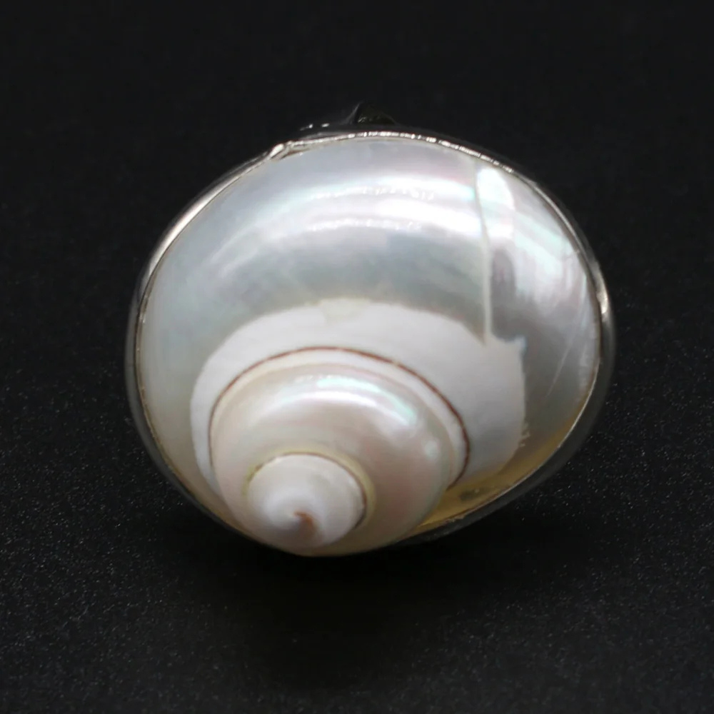 Bague Escargot Blanc argent