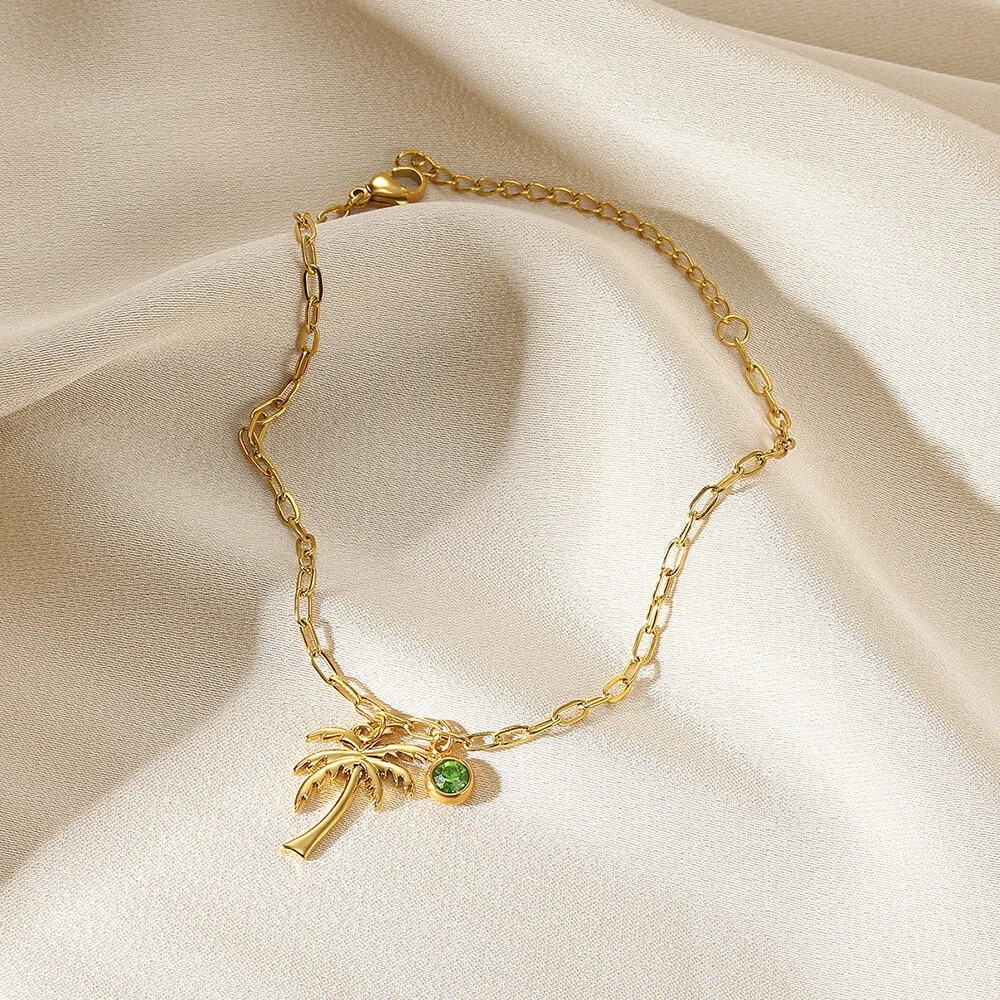 Bracelet de Cheville Palmier