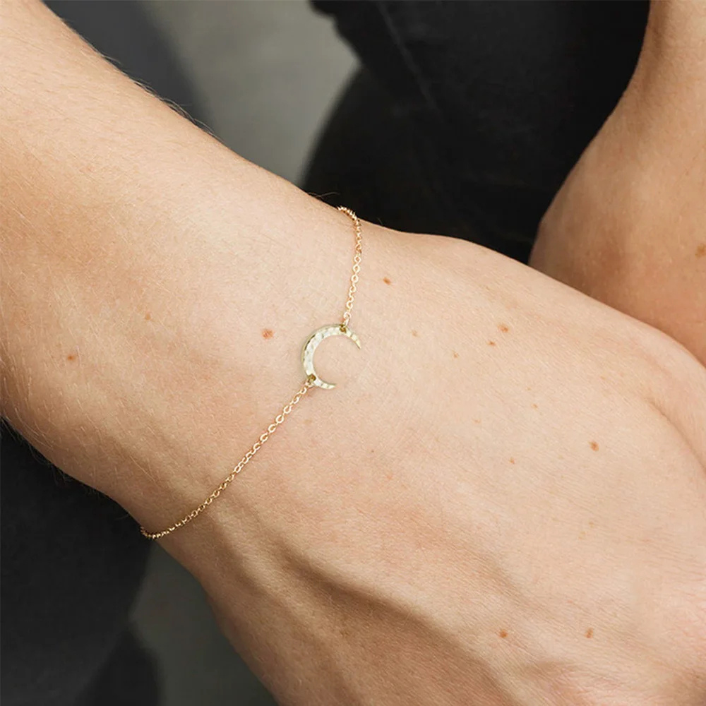 Bracelet Lune doré