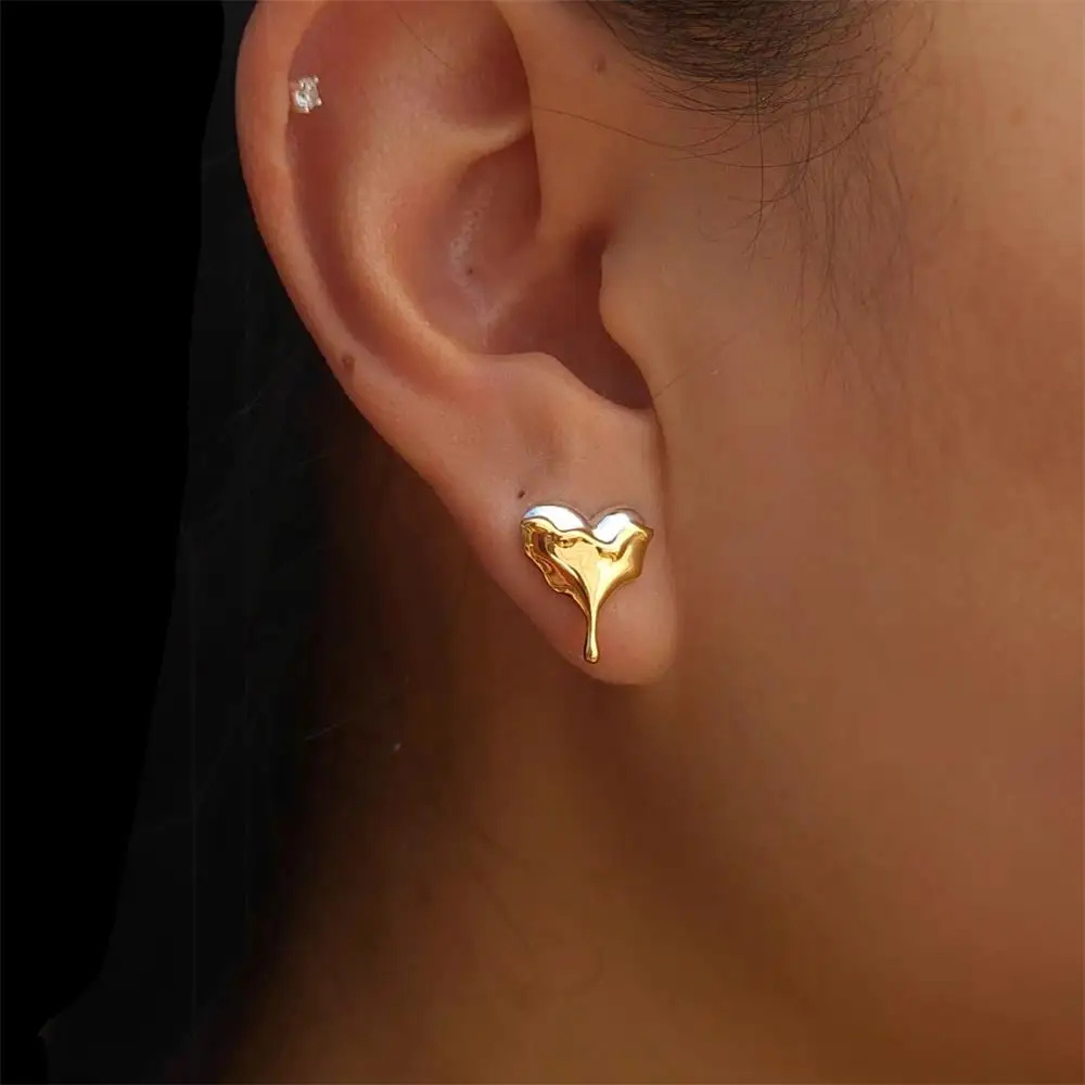 Boucles d'Oreilles Coeur degoulinant