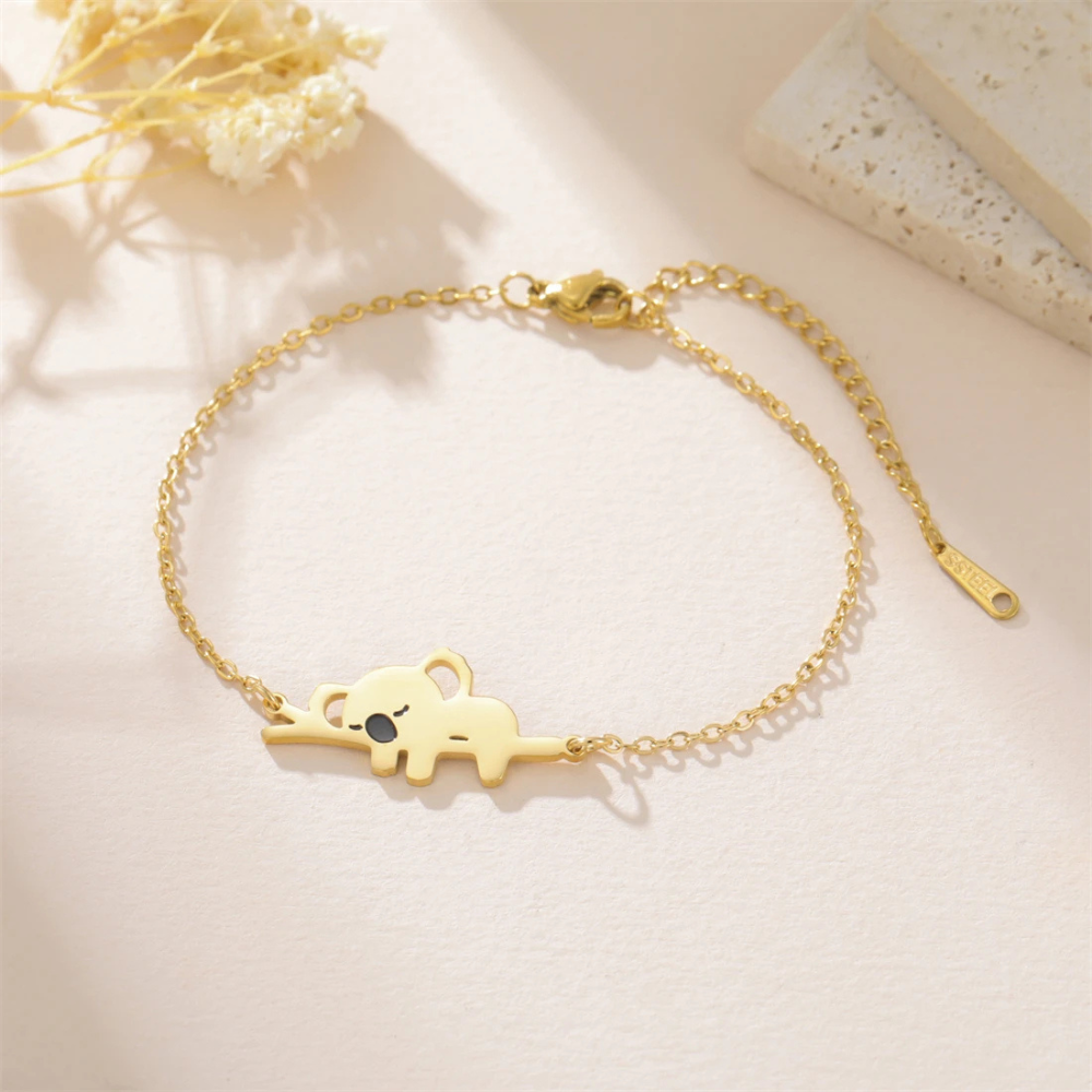 Bracelet Koala doré