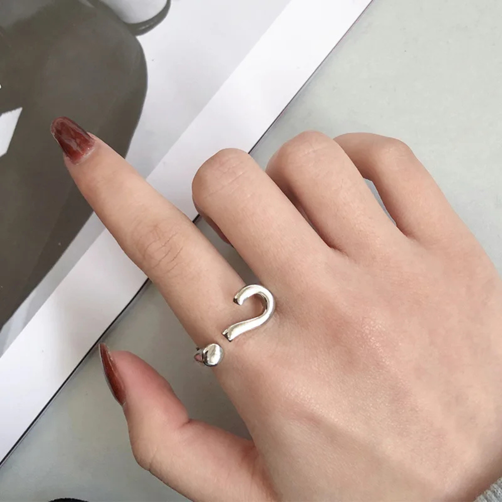 Bague Point d'Intérogation femme