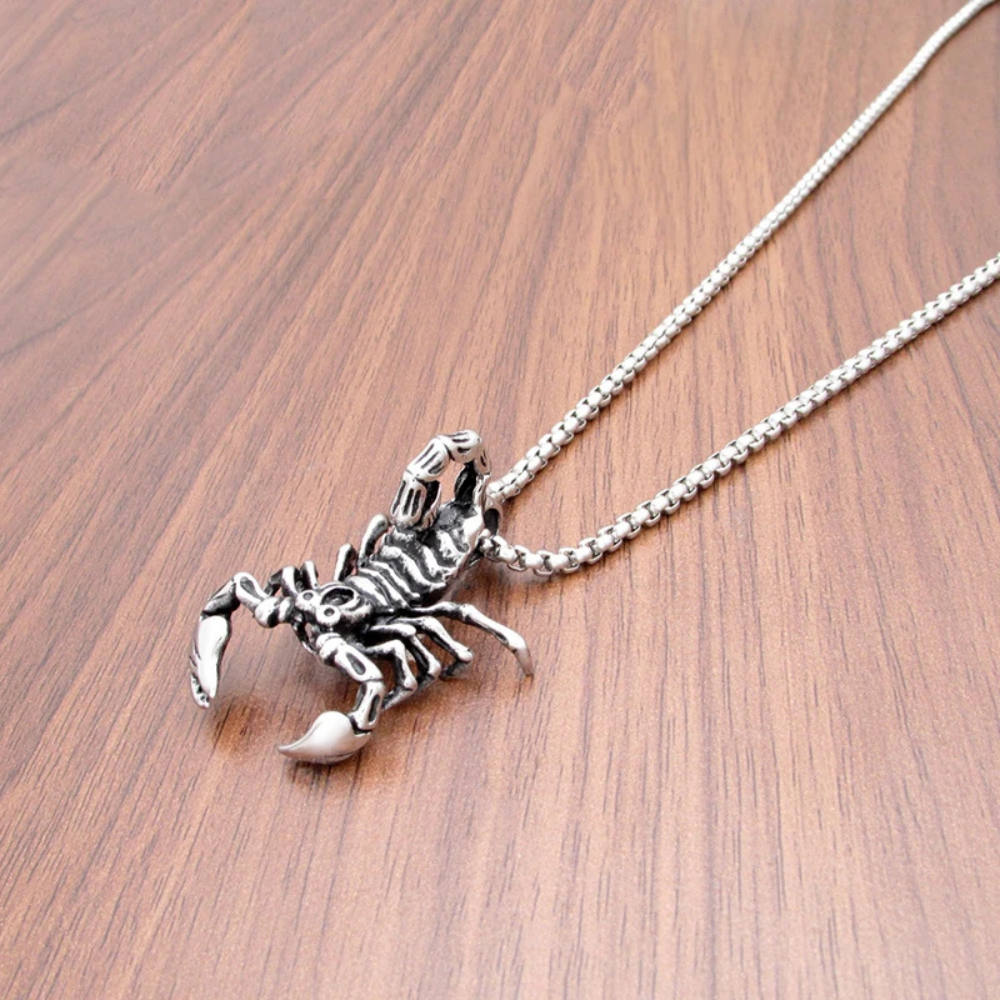 Collier Scorpion Acier