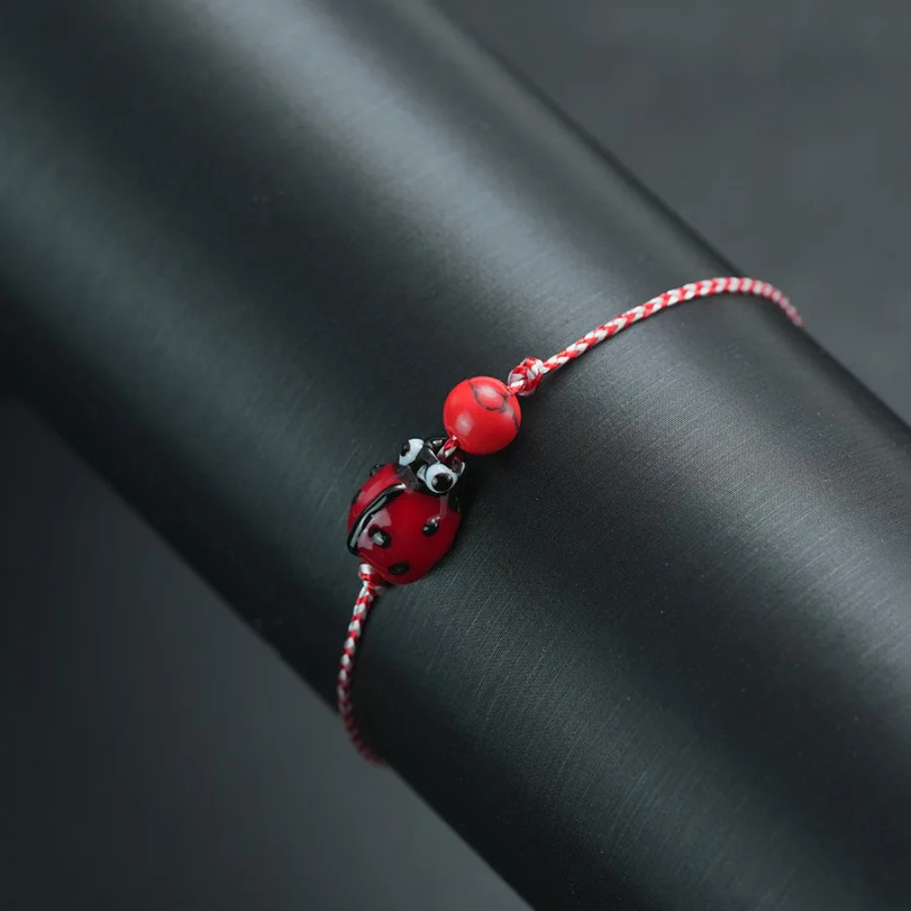 Bracelet Coccinelle Cordon resine