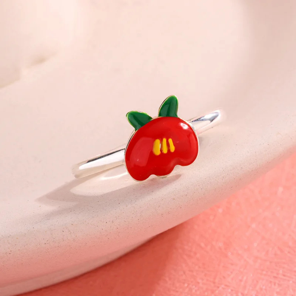 Bague Ouverte Pomme femme