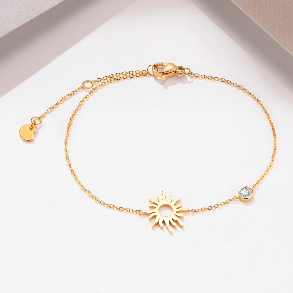 Bracelet Soleil Femme strass