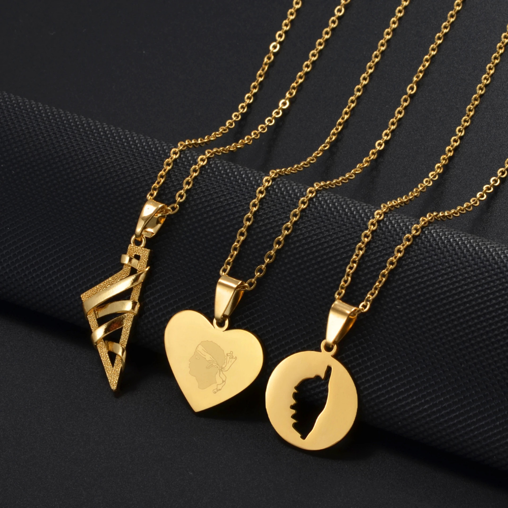 Collier Breloque Corse femme