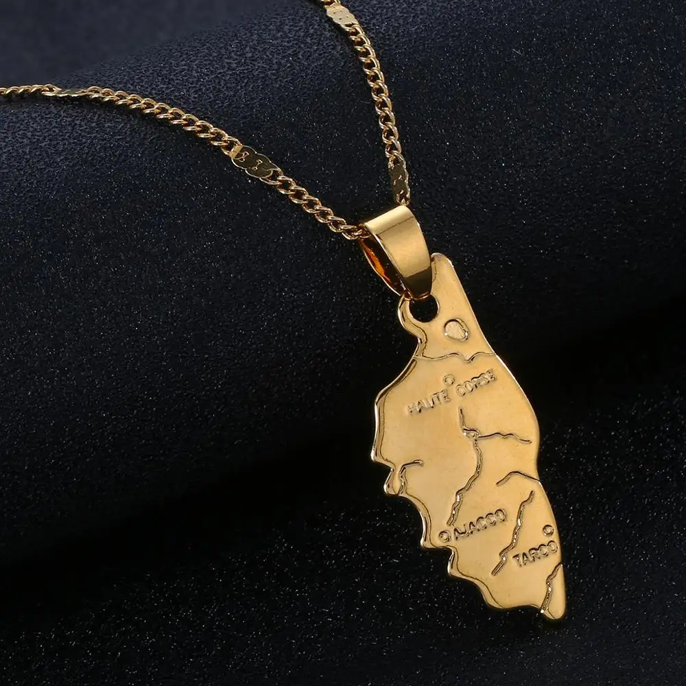 Collier Corse Or femme